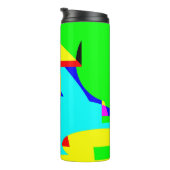 抽象芸術 タンブラー (回転右)