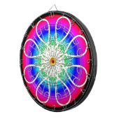 抽象芸術 ダーツボード (正面右)