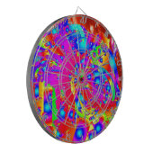 抽象芸術 ダーツボード (正面左)