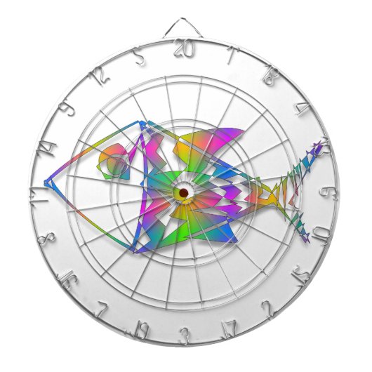 抽象芸術 ダーツボード (正面)