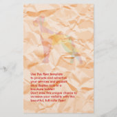 抽象芸術 チラシ (裏面)