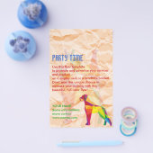 抽象芸術 チラシ (シングル)