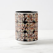 抽象芸術 ツートーンマグカップ (中央)