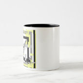 抽象芸術 ツートーンマグカップ (中央)