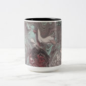 抽象芸術 ツートーンマグカップ (中央)