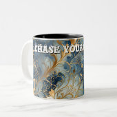 抽象芸術 ツートーンマグカップ (正面左)