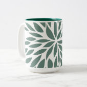 抽象芸術 ツートーンマグカップ (正面左)
