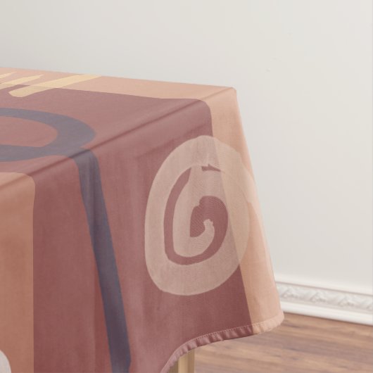 抽象芸術 テーブルクロス (インサイチュ)