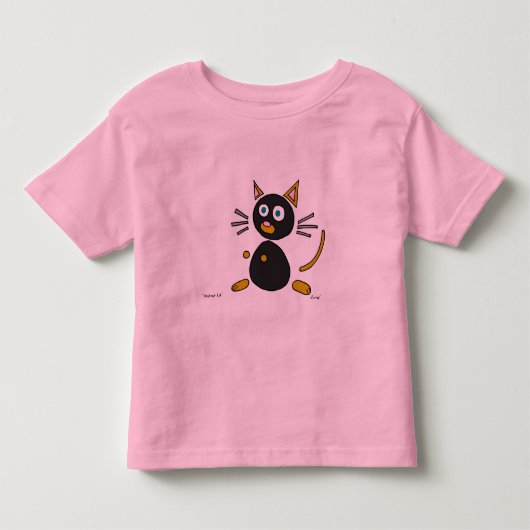 抽象芸術 トドラーTシャツ (正面)