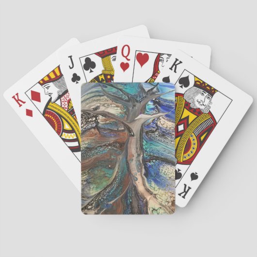 抽象芸術 トランプ (裏面)