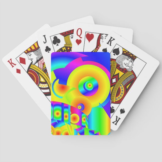 抽象芸術 トランプ (裏面)