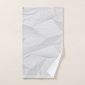 抽象芸術、トレンディー、モダン、線シンプルパターン ハンドタオル (ハンドタオル)