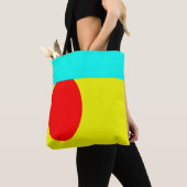 抽象芸術 トートバッグ (クローズアップ)