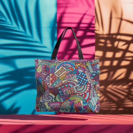 抽象芸術 トートバッグ