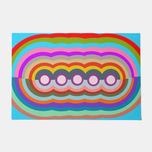 抽象芸術 ドアマット (正面)