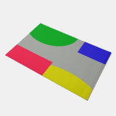 抽象芸術 ドアマット (アングル)