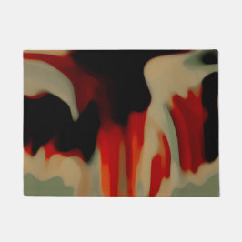 抽象芸術 ドアマット