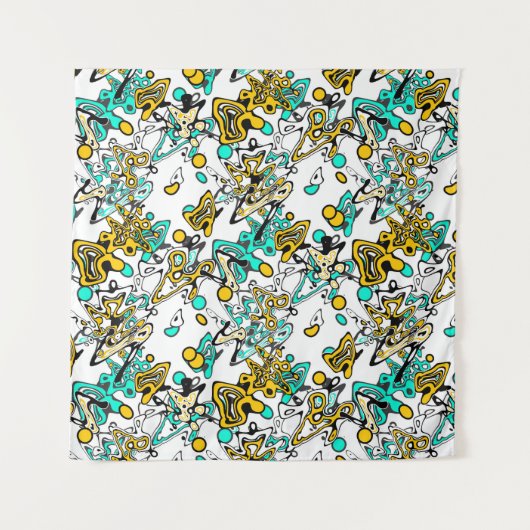 抽象芸術・ドードル タペストリー (正面)