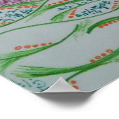 抽象芸術・ドードル・ポスター ポスター (角)