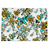 抽象芸術・ドードル ラージペーパーバッグ (裏面)