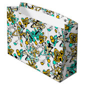 抽象芸術・ドードル ラージペーパーバッグ (裏面アングル)