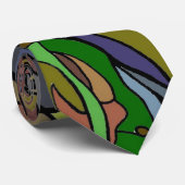 抽象芸術 ネクタイ (ロール)