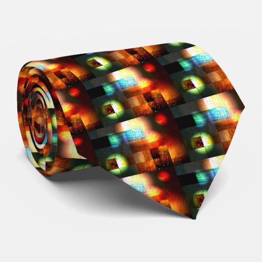 抽象芸術 ネクタイ (ロール)