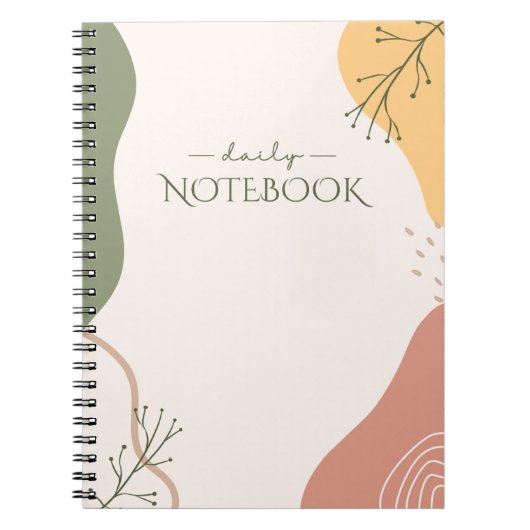 抽象芸術 ノートブック (正面)