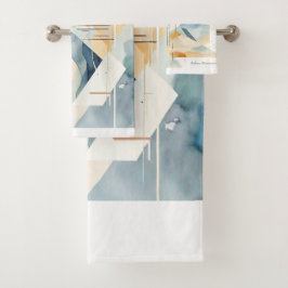 抽象芸術 バスタオルセット