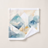 抽象芸術 バスタオルセット (ウォッシュタオル)