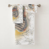 抽象芸術 バスタオルセット (インサイチュ)
