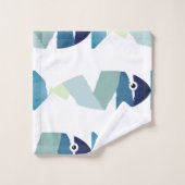 抽象芸術 バスタオルセット (ウォッシュタオル)