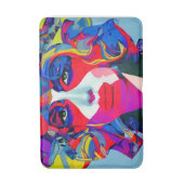 抽象芸術 バスマット (正面縦)