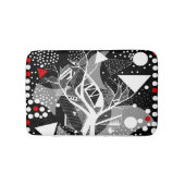 抽象芸術 バスマット (正面)