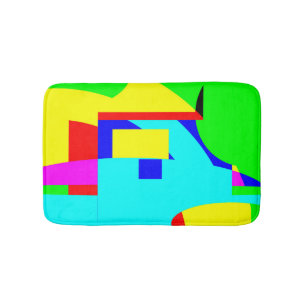 抽象芸術 バスマット
