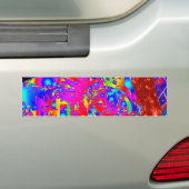 抽象芸術 バンパーステッカー (車上)