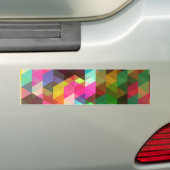 抽象芸術 バンパーステッカー (車上)