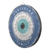 抽象芸術 パーソナライズされた ダーツボード (正面右)