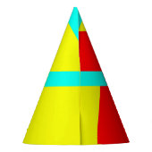 抽象芸術 パーティーハット (裏面)