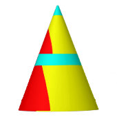 抽象芸術 パーティーハット (正面)