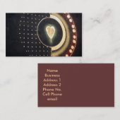 抽象芸術・ビジネス/プロファイル・カード 名刺 (正面/裏面)