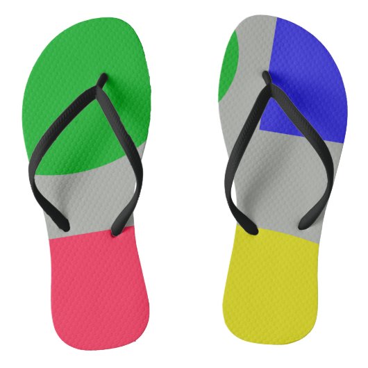 抽象芸術 ビーチサンダル (ソール)