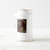 抽象芸術 ビールジョッキ (正面左)