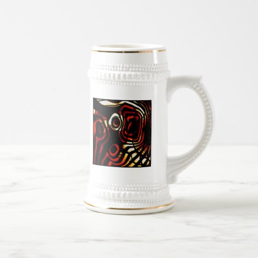 抽象芸術 ビールジョッキ (右)