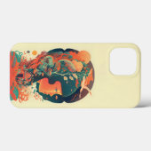 抽象芸術・ファンタジーズ・ワールド・オブ・インポッシブル・オブジェクト Case-Mate iPhoneケース (裏面 (横))