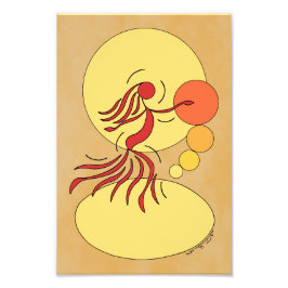 抽象芸術 フォトプリント           