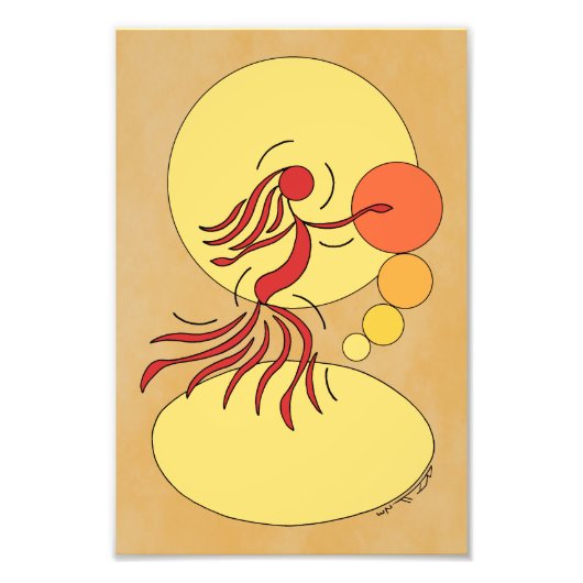 抽象芸術 フォトプリント            (正面)