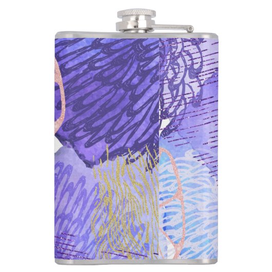 抽象芸術 フラスク (裏面)