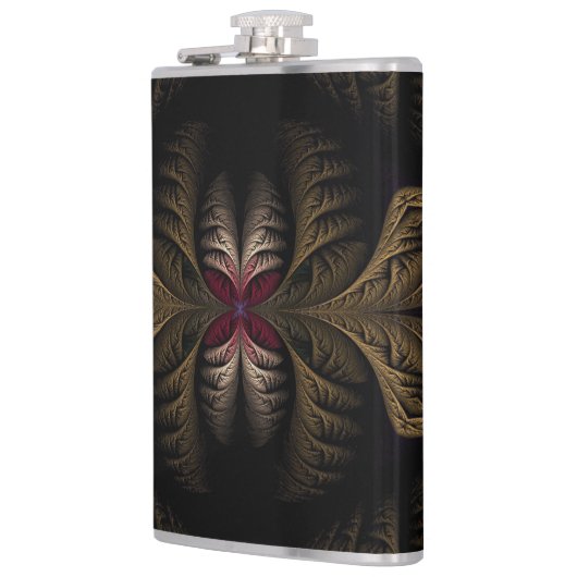 抽象芸術 フラスク (左)