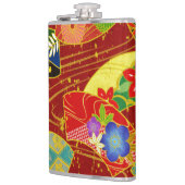 抽象芸術 フラスク (左)